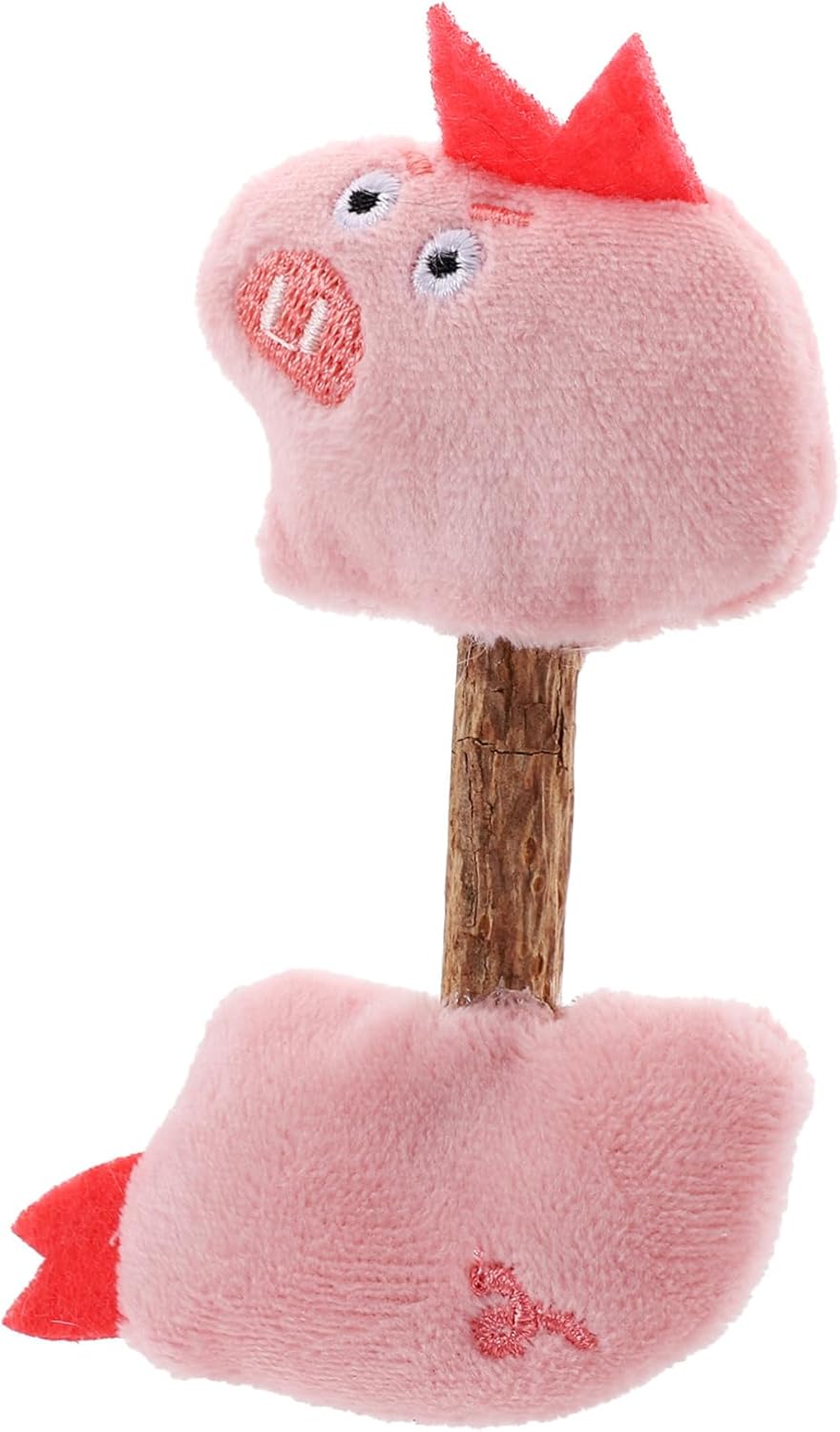 Cat Toy - Silvervine Chew Stick Plush Teaser - Dinosaur / Giraffe / Lobster / Pig