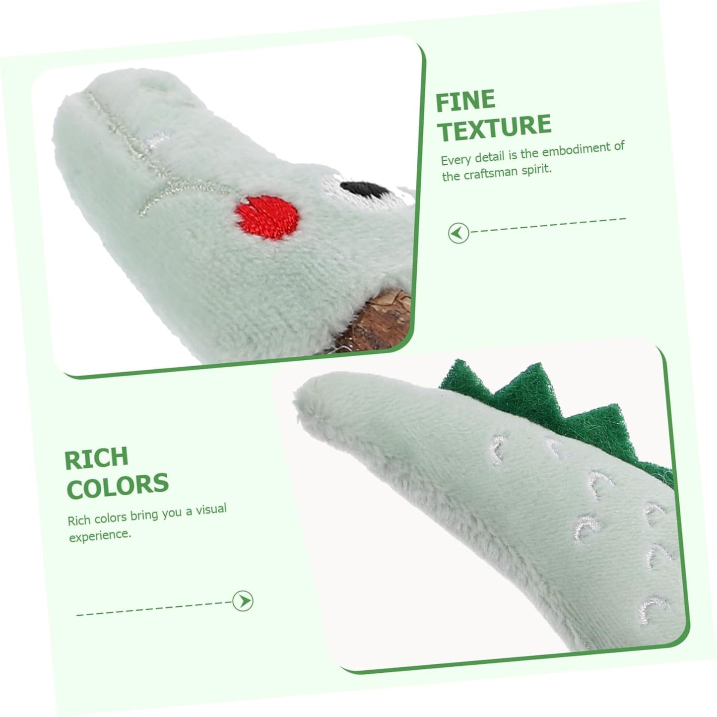 Cat Toy - Silvervine Chew Stick Plush Teaser - Dinosaur / Giraffe / Lobster / Pig